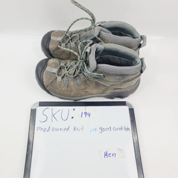 Keen Men\'s Khaki Targhee II Leather Waterproof‎ Trail Hiking Boot Size 9 main image 6